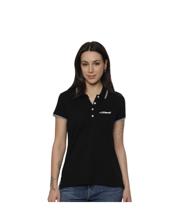Allen Solly Polo T-shirt Women- Black